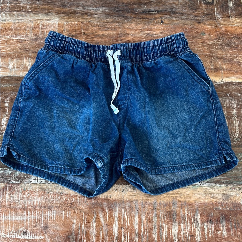 Cat & Jack Dark Blue Girls Jean Shorts